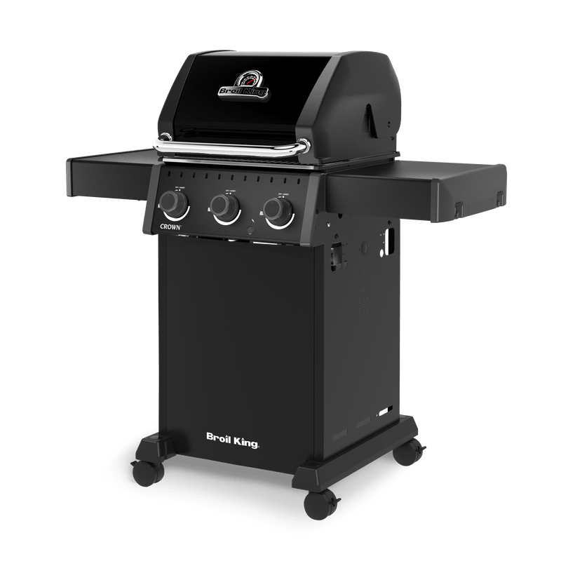 Broil King Broil King Crown 310 Shadow Gas Grill Propane / Black 864054 Freestanding Gas Grill 062703115290