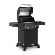 Broil King Broil King Crown 310 Shadow Gas Grill Propane / Black 864054 Freestanding Gas Grill 062703115290