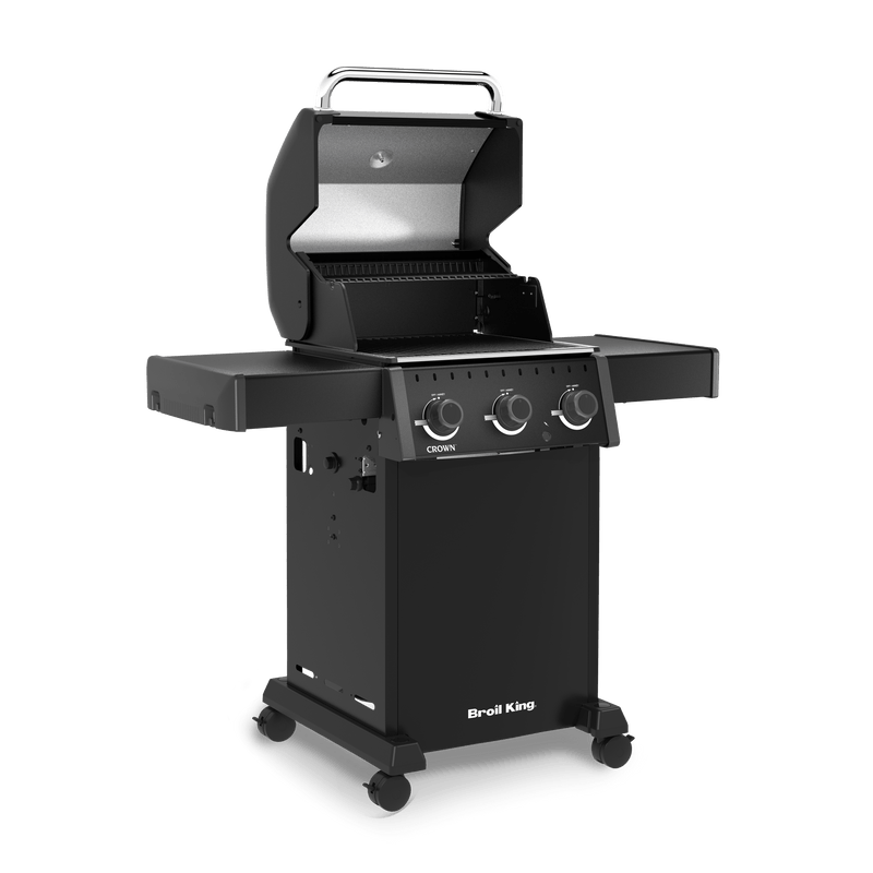 Broil King Broil King Crown 310 Shadow Gas Grill Propane / Black 864054 Freestanding Gas Grill 062703115290