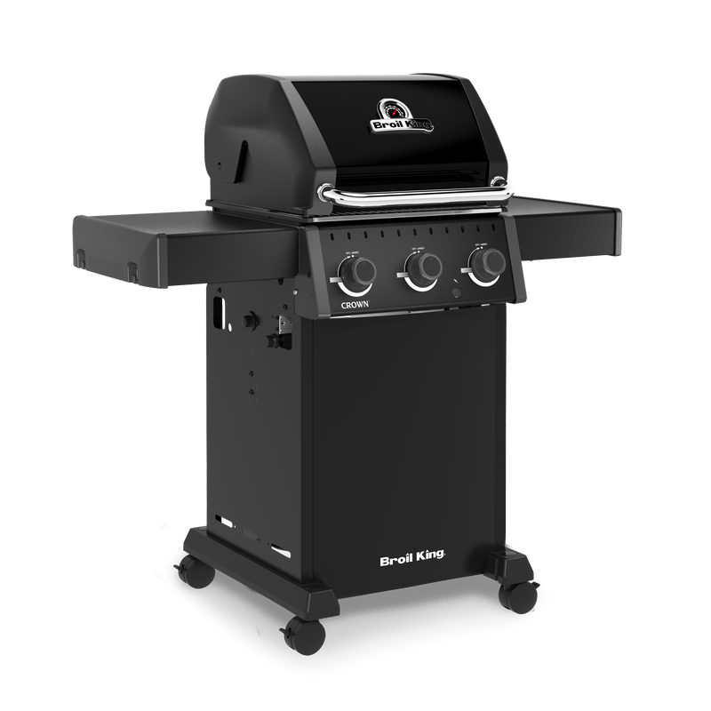 Broil King Broil King Crown 310 Shadow Gas Grill Propane / Black 864054 Freestanding Gas Grill 062703115290