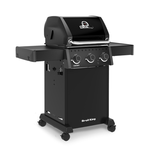 Broil King Broil King Crown 310 Shadow Gas Grill Propane / Black 864054 Freestanding Gas Grill 062703115290