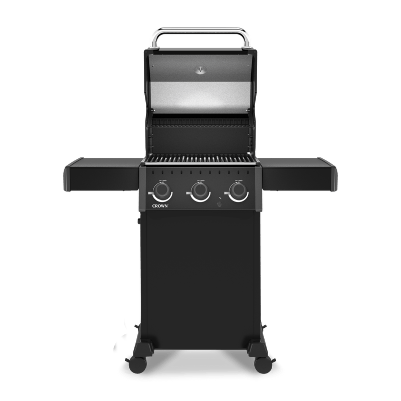 Broil King Broil King Crown 310 Shadow Gas Grill Propane / Black 864054 Freestanding Gas Grill 062703115290