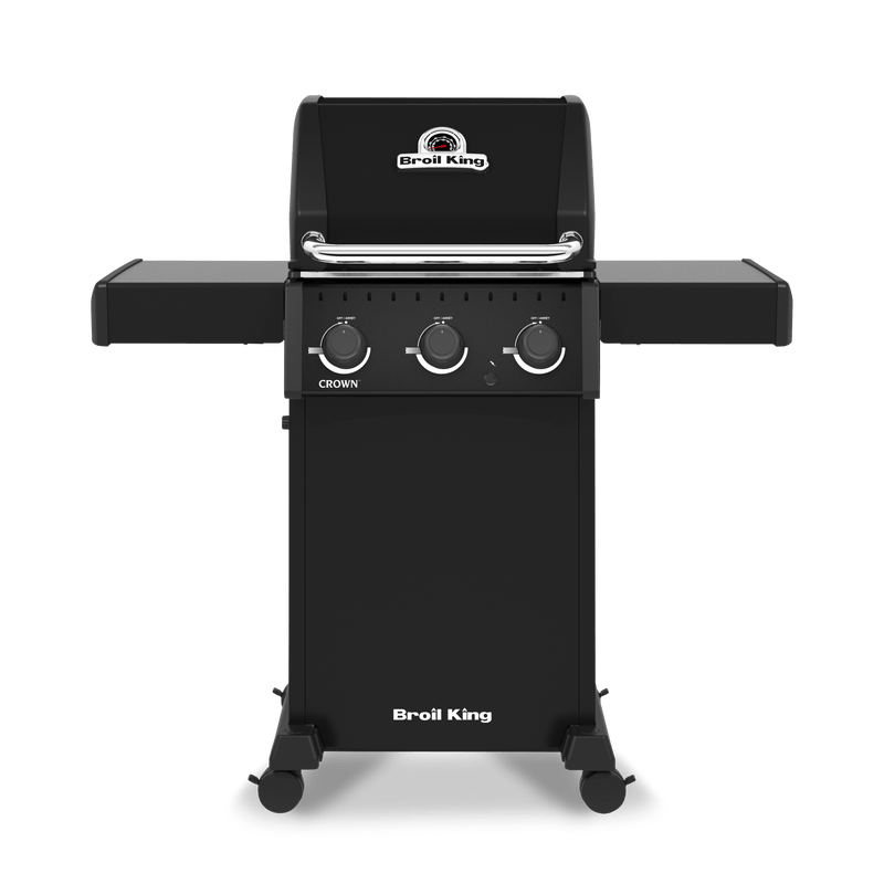 Broil King Broil King Crown 310 Shadow Gas Grill Propane / Black 864054 Freestanding Gas Grill 062703115290