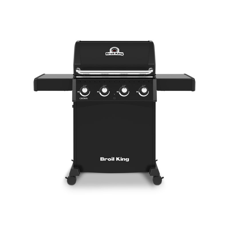 Broil King Broil King CROWN 410 4-Burner BBQ with Heavy-Duty Cast Iron Cooking Grids Freestanding Gas Grill