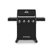 Broil King Broil King CROWN 410 4-Burner BBQ with Heavy-Duty Cast Iron Cooking Grids Freestanding Gas Grill