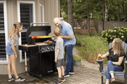 Broil King Broil King CROWN 410 4-Burner BBQ with Heavy-Duty Cast Iron Cooking Grids Freestanding Gas Grill