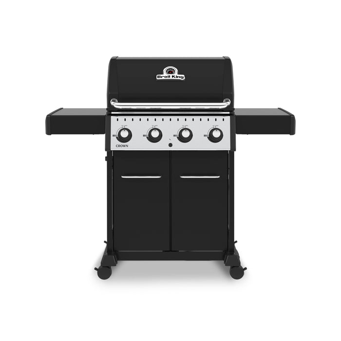 Broil King Broil King CROWN 420 4-Burner BBQ with Heavy-Duty Cast Iron Cooking Grids Freestanding Gas Grill