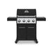 Broil King Broil King CROWN 420 4-Burner BBQ with Heavy-Duty Cast Iron Cooking Grids Freestanding Gas Grill