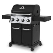 Broil King Broil King CROWN 420 4-Burner BBQ with Heavy-Duty Cast Iron Cooking Grids Freestanding Gas Grill