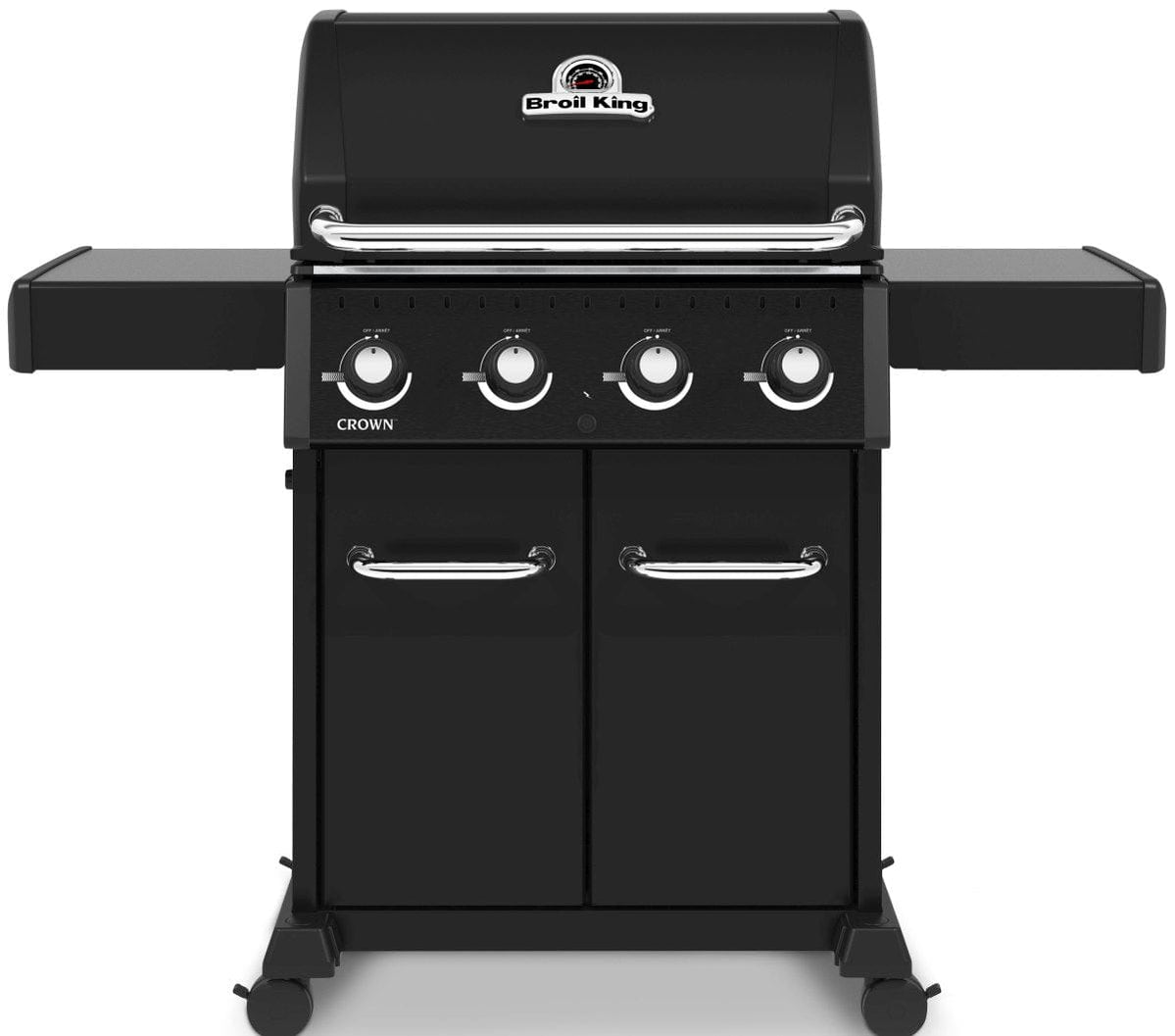 Broil King CROWN 420 Pro 4-Burner BBQ With 8mm Stainless Steel Cooking ...