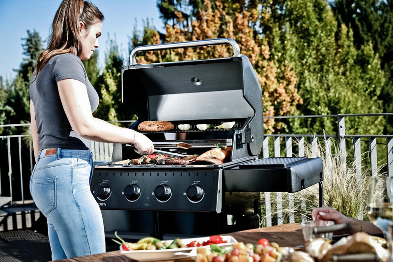 Broil King Broil King Crown 420 Shadow Gas Grill Freestanding Gas Grill