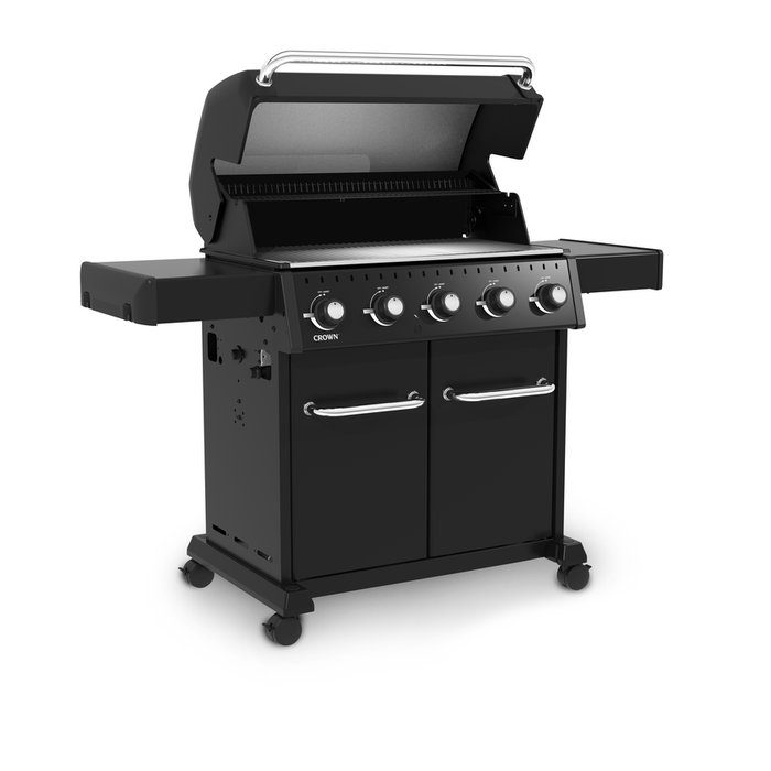 Broil King Broil King CROWN 520 Pro 5-Burner BBQ with 8mm Stainless Steel Cooking Grids Freestanding Gas Grill