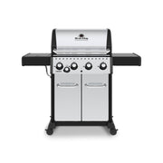 Broil King Broil King CROWN S440 BBQ with Side Burner & Heavy-Duty Cast Iron Cooking Grids Freestanding Gas Grill