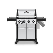Broil King Broil King CROWN S440 BBQ with Side Burner & Heavy-Duty Cast Iron Cooking Grids Freestanding Gas Grill