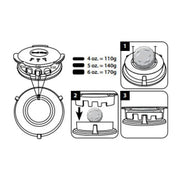 Broil King Broil King Deluxe Burger Press 62475 62475 Accessory Food Prep Tool 062703624754