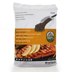 Broil King Griller's Select Blend (Maple, Oak, Cherry) Pellets 20 lb Resealable Bag