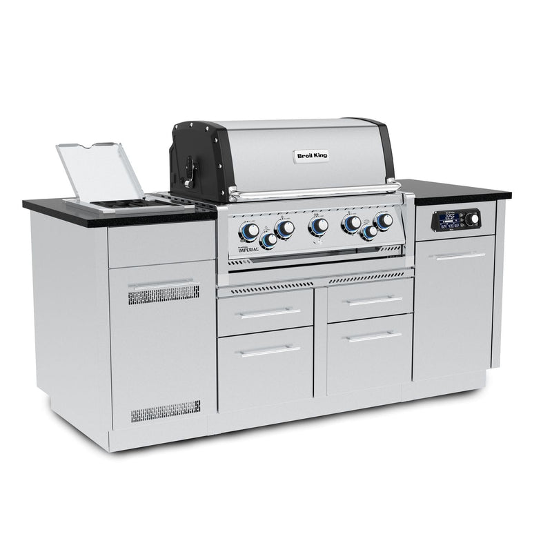 Broil King Broil King Imperial QS 590i Outdoor Kitchen Pre-Built Bundle