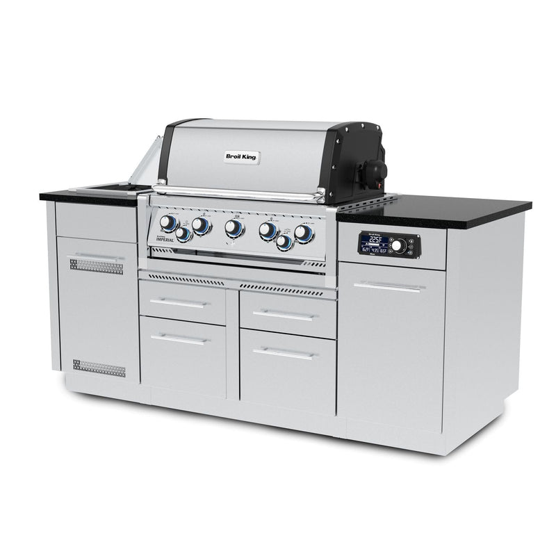 Broil King Broil King Imperial QS 590i Outdoor Kitchen Pre-Built Bundle