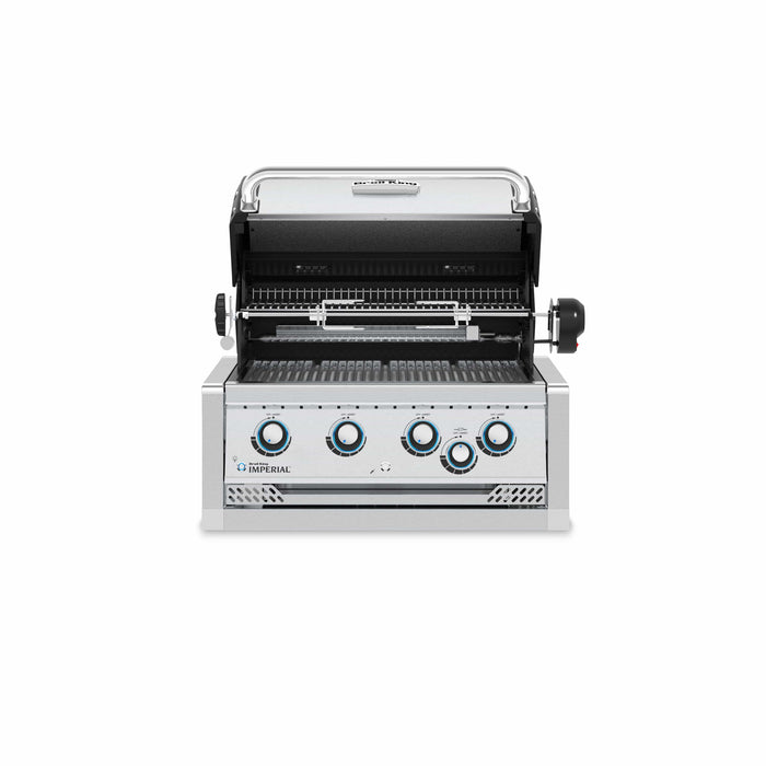 Broil King Broil King Imperial S470 4-Burner Built-In Gas Grill with Rotisserie Natural Gas / Stainless Steel 956077 Built-in Gas Grill 062703560779