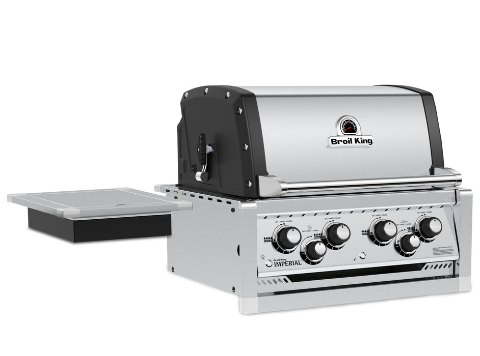 Broil King Broil King IMPERIAL S490 Built-in Grill with Side Burner & Rotisserie Kit Built-in Gas Grill