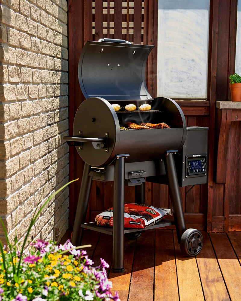 Broil King Broil King iQue Crown 400 Pellet Grill Pellet / Black 493051 Freestanding Pellet Grill 062703930510
