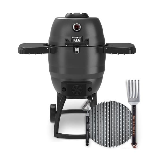 Broil King Charcoal Smoker Grill KEG 5000 BBQing