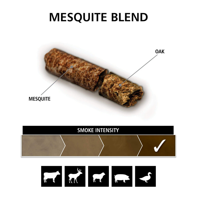 Broil King Broil King Mesquite Blend (Mesquite, Oak) Pellets 20 lb Resealable Bag 63921 Accessory Smoker Wood Chip & Chunk 060162639210