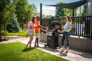 Broil King Broil King MONARCH 320 3-Burner BBQ with Heavy-Duty Cast Iron Cooking Grids Freestanding Gas Grill