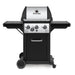 Broil King Broil King MONARCH 340 3-Burner BBQ with Side Burner & Heavy-Duty Cast Iron Cooking Grids Freestanding Gas Grill