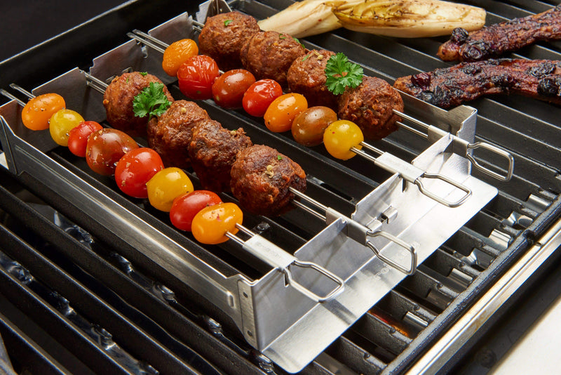 Broil King Broil King Narrow Kebab Rack 69138 69138 Accessory Skewer 060162691386