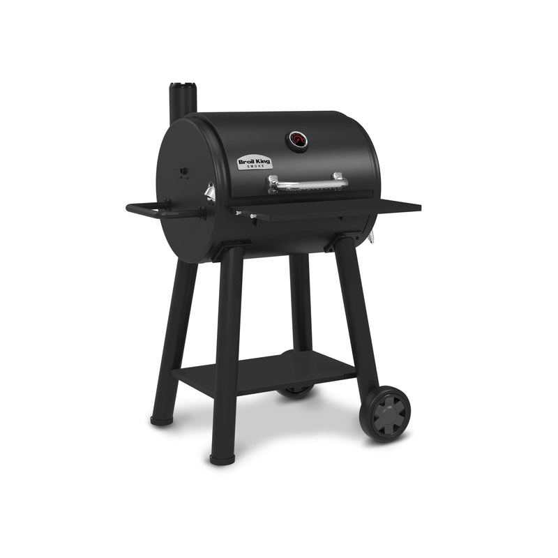 Broil King Broil King REGAL Charcoal Grill 400 w/ Heavy Duty Cast Iron Grids Charcoal / Black 945050 Freestanding Charcoal Grill 062703450506
