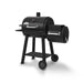 Broil King Broil King REGAL Charcoal Offset Smoker 400 w/ Heavy Duty Cast Iron Grids Charcoal / Black 955050 Freestanding Charcoal Smoker 062703550503