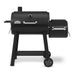 Broil King Broil King REGAL Charcoal Offset Smoker 500 with Heavy Duty Cast Iron Grids Charcoal / Black 958050 Freestanding Charcoal Smoker 062703580500
