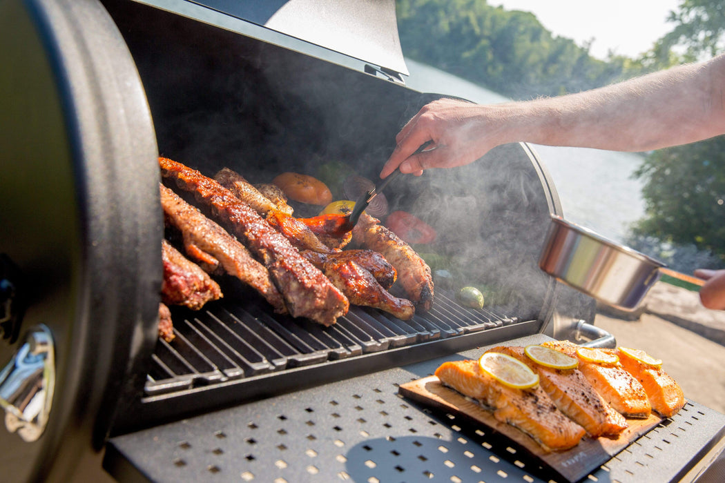 Offset Smoker Char Broil Pellet Grill Char-Griller Competition Pro