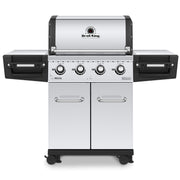 Broil King Broil King REGAL S420 PRO 4-Burner BBQ with 9mm Stainless Steel Cooking Grids Natural Gas / Stainless Steel 956317 Freestanding Gas Grill 062703563176