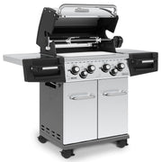 Broil King Broil King REGAL S490 PRO IR BBQ with Infrared Side Burner, Rear Rotisserie Burner & Rotisserie Kit Freestanding Gas Grill