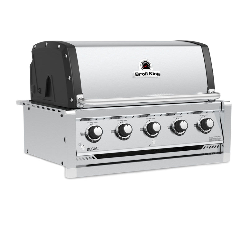Broil King Broil King REGAL S520 5-Burner Built-In Grill w/ 9mm Stainless Steel Cooking Grids Built-in Gas Grill