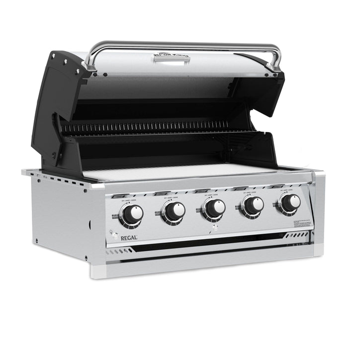 Broil King Broil King REGAL S520 5-Burner Built-In Grill w/ 9mm Stainless Steel Cooking Grids Built-in Gas Grill