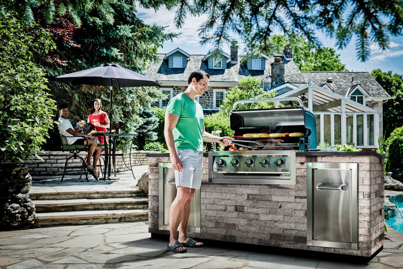 Broil King Broil King REGAL S520 5-Burner Built-In Grill w/ 9mm Stainless Steel Cooking Grids Built-in Gas Grill