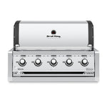 Broil King REGAL S520 5-Burner Built-In Grill w/ 9mm Stainless Steel Cooking Grids