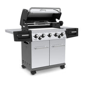 Broil King Broil King REGAL S590 PRO BBQ with Side Burner, Rear Rotisserie Burner & Rotisserie Kit Freestanding Gas Grill