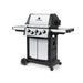 Broil King Broil King SIGNET 390 3-Burner BBQ with Side Burner, Rear Rotisserie Burner, Rotisserie Kit & Heavy-Duty Cast Iron Cooking Grids Freestanding Gas Grill