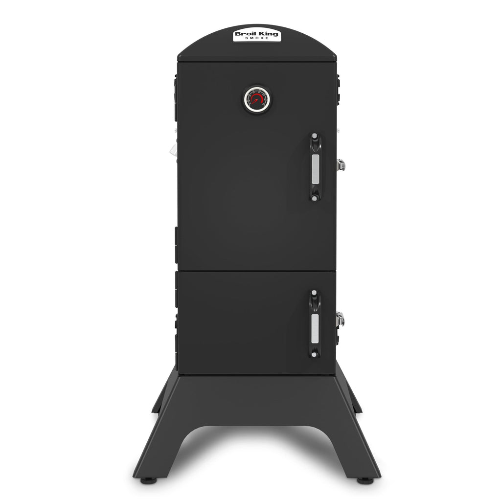 Natural gas outlet smoker