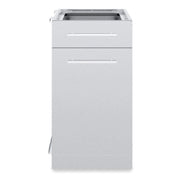 Broil King Broil King Stainless 1 Door + Drawer Cabinet Outdoor Kitchen System 802300 Outdoor Kitchen Door, Drawer & Cabinet 062703107165