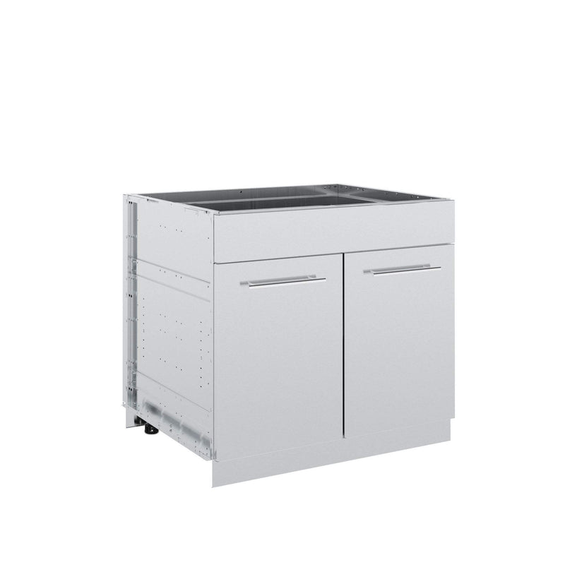 Broil King Broil King Stainless Steel 2 Door Cabinet Outdoor Kitchen System 804200 Outdoor Kitchen Door, Drawer & Cabinet 062703107134