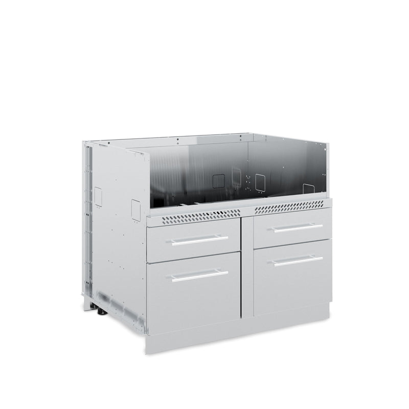 Broil King Broil King Stainless Steel 5 Burner Cabinet Outdoor Kitchen System 806600 Outdoor Kitchen Door, Drawer & Cabinet 062703107110