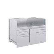 Broil King Broil King Stainless Steel 6 Burner Cabinet Outdoor Kitchen System 807600 Outdoor Kitchen Door, Drawer & Cabinet 062703107103