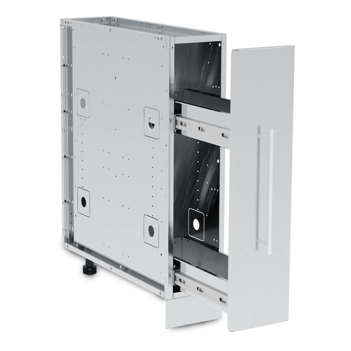 Broil King Broil King Stainless Steel Modular Spice Rack Cabinet 808400 808400 Outdoor Kitchen Door, Drawer & Cabinet