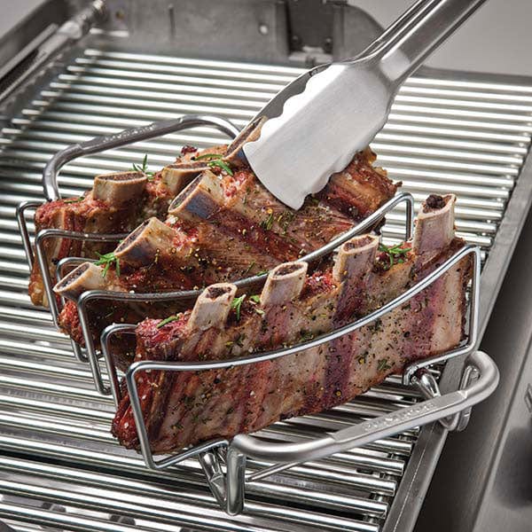 Broil King Broil King Stainless Steel Rib Roast Rack 62602 62602 Accessory Grill Rack & Roaster 060162626029