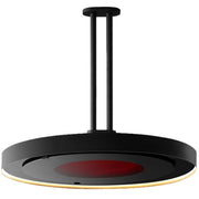 Bromic Heating Bromic Heating 28" Eclipse Smart-Heat Electric Infrared Heater with Twin Pole - BH0920001-1 Electric / Black BH0920001-1 Patio Heater